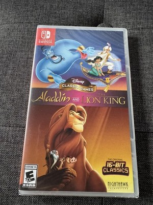 Disney Classic Games: Aladdin and the Lion King (Nintendo Switch) NEW SEALED