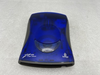 Genuine Iomega Zip 250 Zip Drive [ Z250USBPCMBP ] No Power Supply ~ FREE S/H