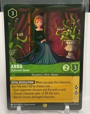 Anna - Diplomatic Queen - 85/204 - Legendary Lorcana Shimmering Skies M/NM NonF