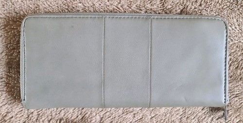 Cartera/Cartera DIESEL "GRANATO S" Damas Cuero Cremallera Alrededor. Green New Shop Sucio - Imagen 4 de 24