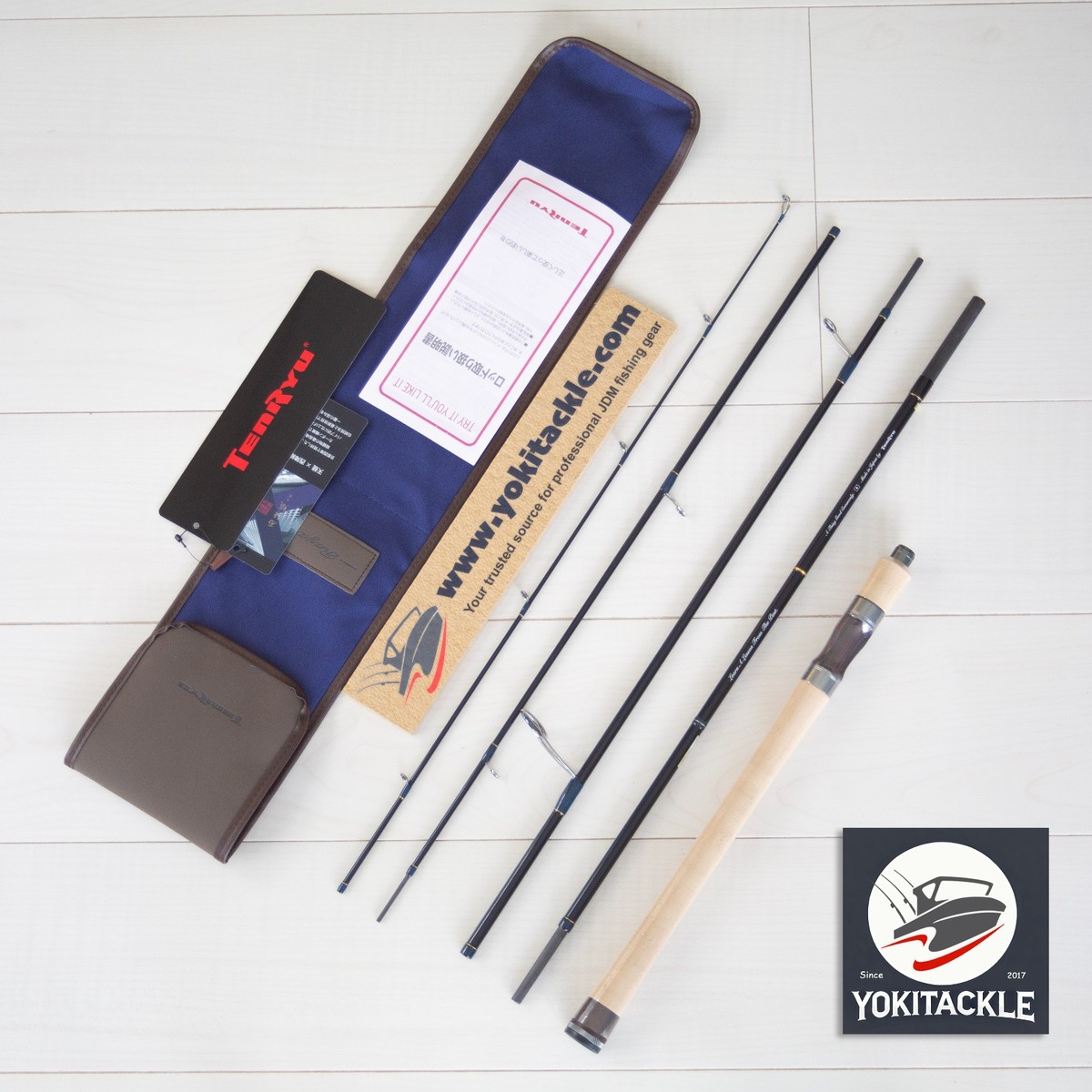 Tenryu 23 Rayz Integral RZI845S-MH 5 Piece Spinning Rod for Trout