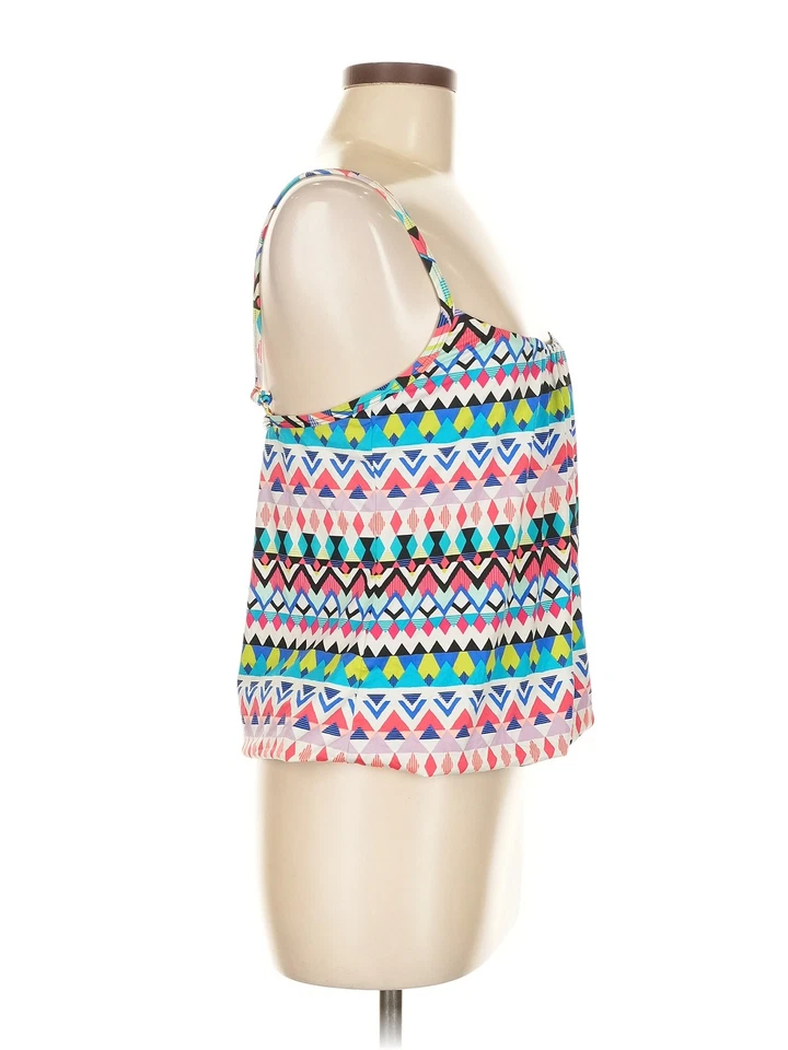 Camiseta sin mangas rosa para mujer 24th & Ocean M Foto 3 de 4