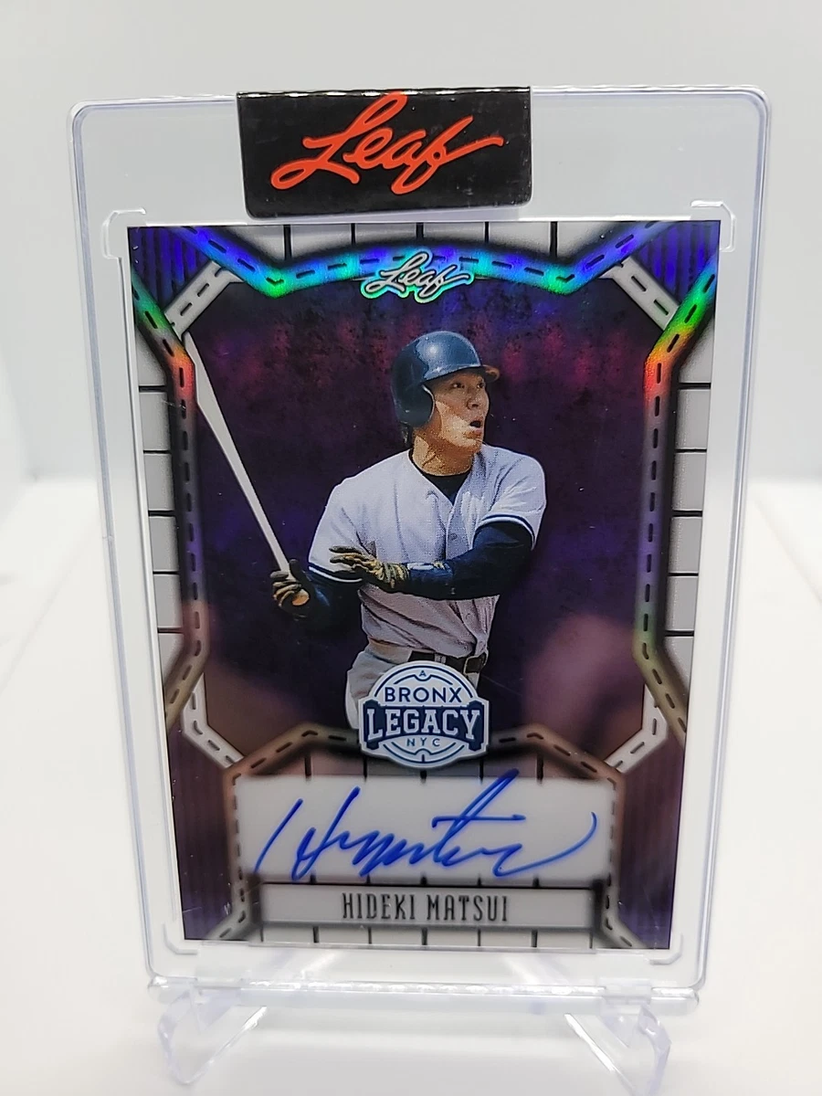 Hideki Matsui Baseball Sports Trading Cards & Accessories