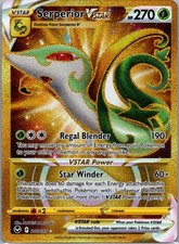 Serperior VSTAR 210/195 Secret Rare Silver Tempest Pokemon Holo Near Mint on eBay