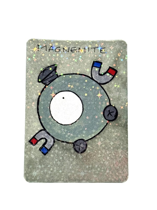 Pokémon ACEO - 034/102 MAGNEMITE Self Portraits Series Extra Rare leeoakwood