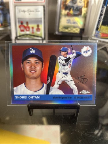 2025 Topps Chrome Platinum Shohei Ohtani Refractor LA Dodgers SP Investment MLB