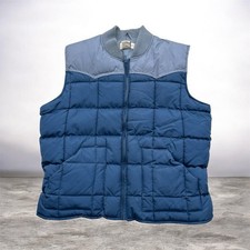 Cody James Full Zip Puffer Vest Men  s 2XL Western Ranchwear Cowboy Rodeo Apparel