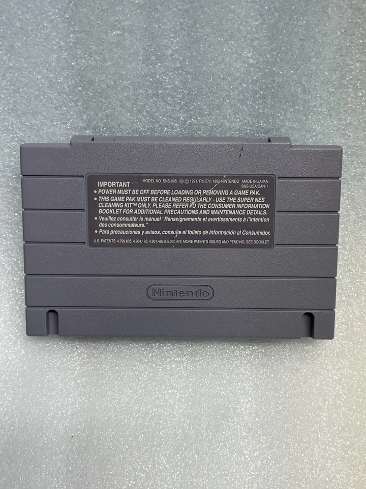 Cybernator Super Nintendo SNES Authentic Tested And Working Cartridge Only - Image 2 of 3