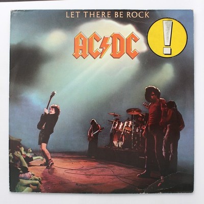 ACDC Let There Be Rock K 50 366 Vinyl LP Album Rock 1977