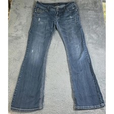 Silver Women's Dawson Bootcut Jeans 30x32 Blue Denim Pants