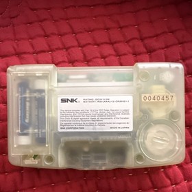 SNK Neo Geo Pocket Clear Handheld System 