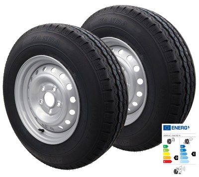 Ruota Completa 185R14-C 185 R 14 C 104/102N Caravanna Tabbert - Foto 9