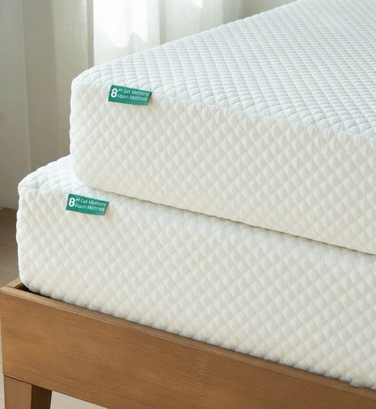 2-Pack Max & Lily 8" Twin Memory Foam Mattress, New in Box