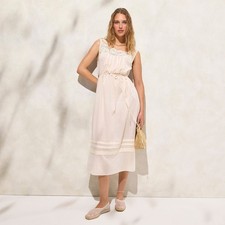 J.Crew crochet trim dress size S