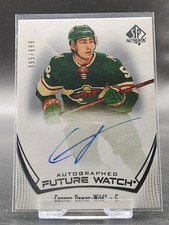 2021-22 SP Authentic Future Watch Auto /999 Connor Dewar RC #199