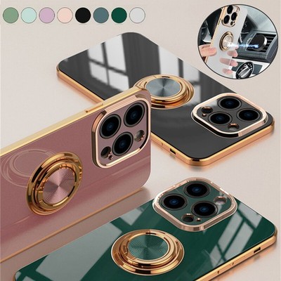 Magnetische beschichtete Silikonhülle Für iPhone 17E 16 15 14 13 12 11 Pro Max 8