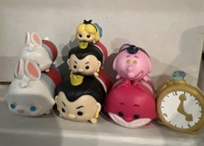 Tsum Tsum Vinyl Mini Figures Lot of Mixed Characters Disney Alice In Wonderland