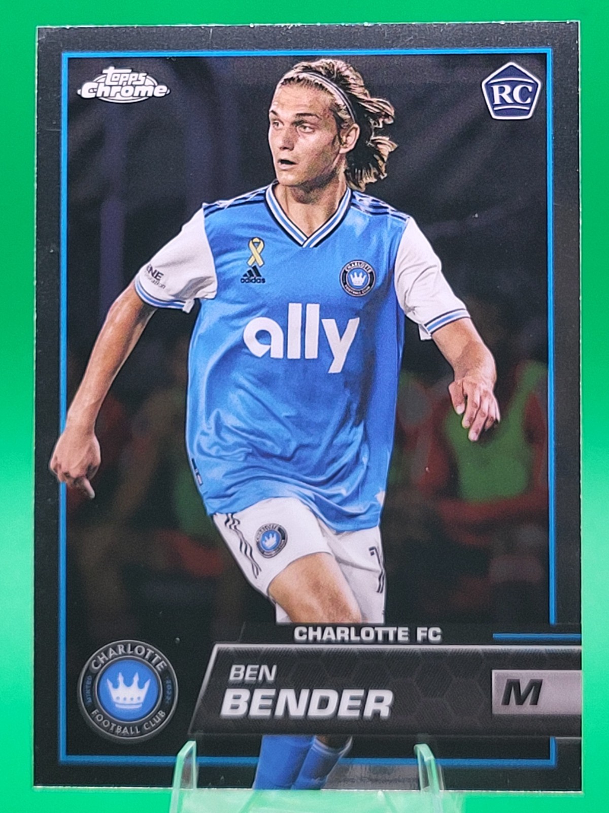 2023 Topps Chrome MLS Rookie #46 BEN BENDER Charlotte FC RC