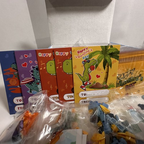 12 In 1 Dinosaur Building Blocks Sets Developmental Building Block Brick Toys SU - Picture 6 of 9