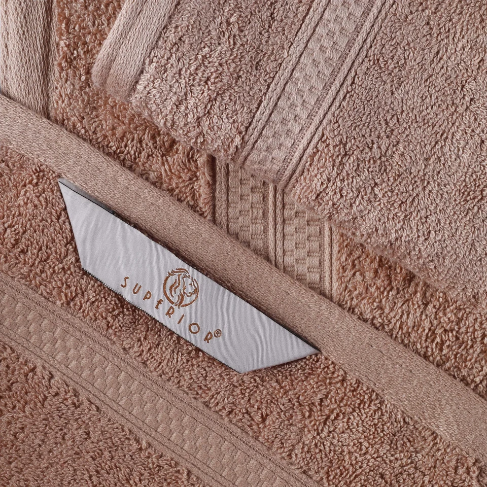 高级柔软人造丝竹棉浴巾 -(套装) — 第 4/4 张图片