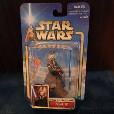 STAR WARS ATTACK OF THE CLONES ACTIONFIGUR - SHAAK TI JEDI MASTER