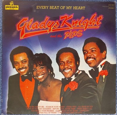 Gladys Knight And The Pips: Every Beat Of My Heart 12'' Vinyl LP  Good