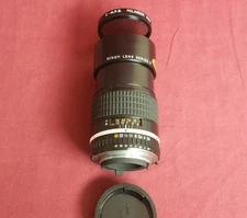 Nikon 135mm F2.8 F Mount Lens Manual Focus W. Polarizer Filter MINT
