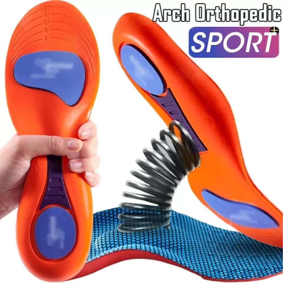 BOTAS DE TRABAJO ORTOPÉDICAS PIE ARCO TALÓN SOPORTE ZAPATOS PLANTILLAS DE GEL MASAJEO