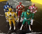 Mighty Morphin Power Rangers - Vintage 1993 Bandai Figure Set of 5
