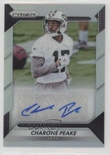 2016 Panini Prizm Rookie Auto Silver Prizm Charone Peake #RA-CPK Auto 0o9