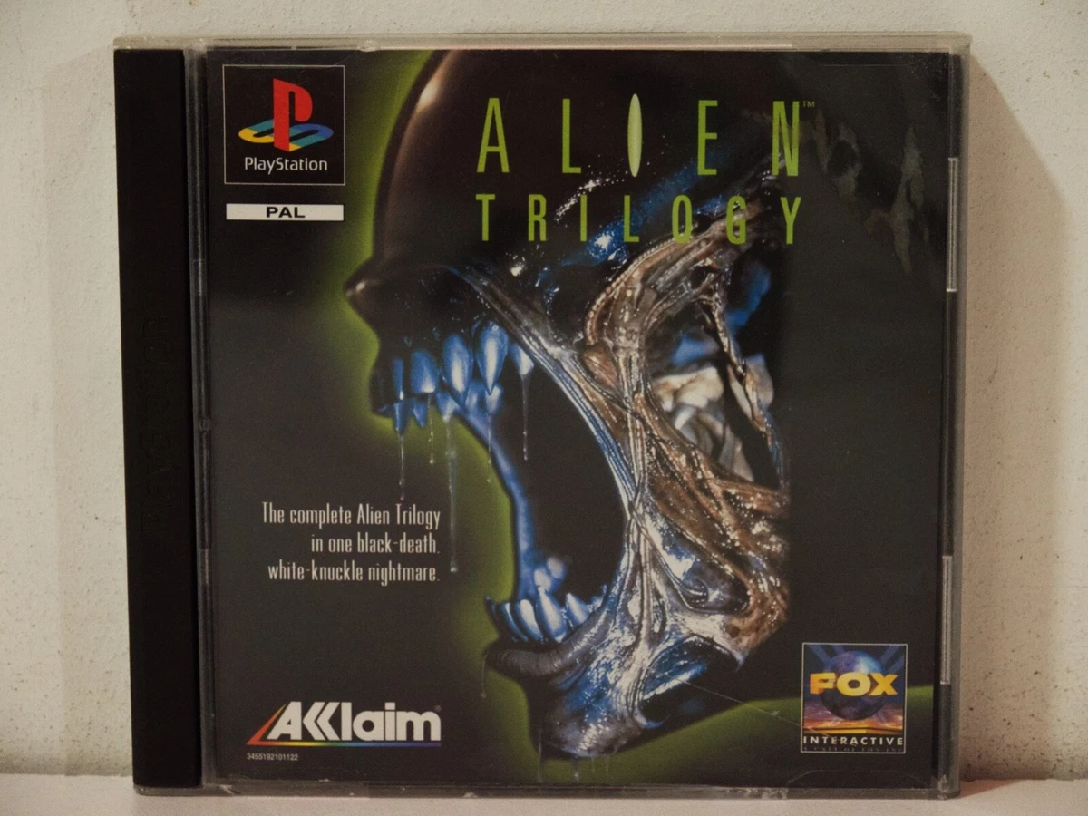 Jeu Alien Trilogy PS1 - Sony PlayStation 1, PAL, Très Bon état