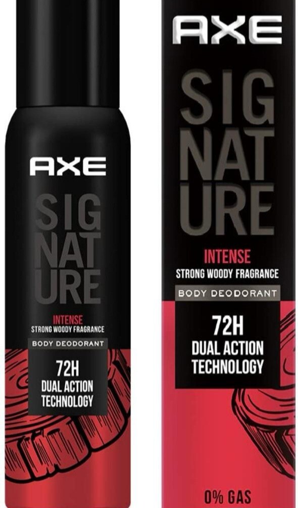 AXE Signature Intense Men Body Perfume SPRAY Fragrance FREE