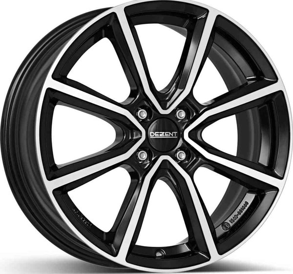 "Neue Leichtmetallfelgen 16\" Schwarz Dezent FüR Fiat 500C 4X4 Loch 98 Pcd 35Mm"-image