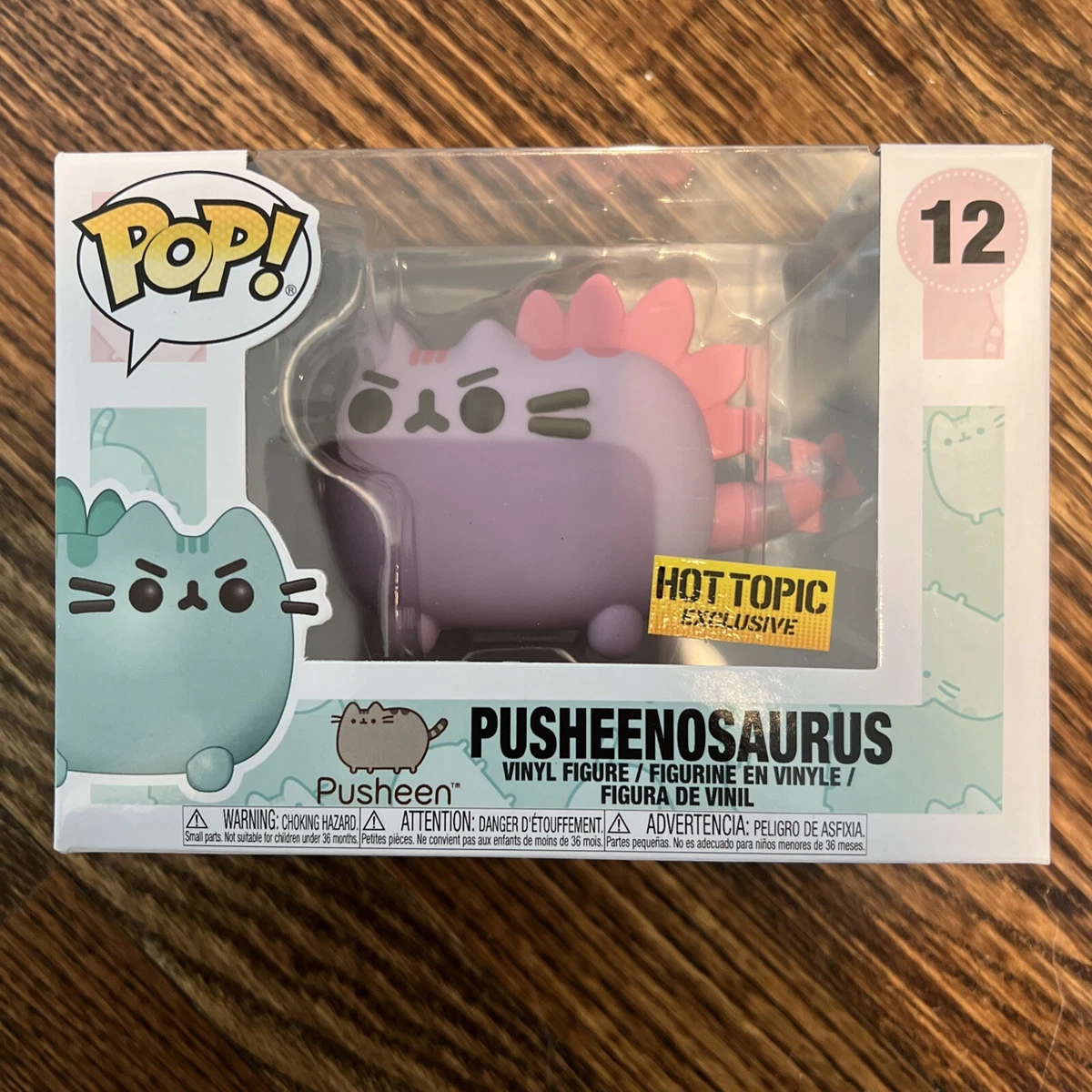 Repræsentere marxisme infrastruktur Funko Pop! - Pusheen Pusheenosaurus Grape #12 Vinyl Dino - Hot Topic  Exclusive | eBay