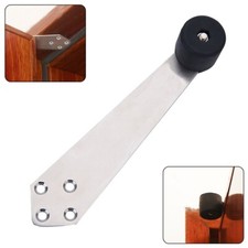 Door Stop Buffer Mute 90 Degree With Screws Prevent Colliding Wall