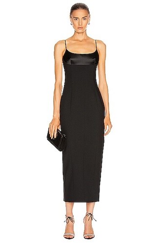 slim fit dress slacks Green Fit And Flare Dress Mini Tiered