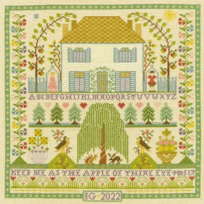 Bothy Threads Kreuzstich Set ''Moira Blackburn: Bewahre mich'', Zählmuster, XS20,