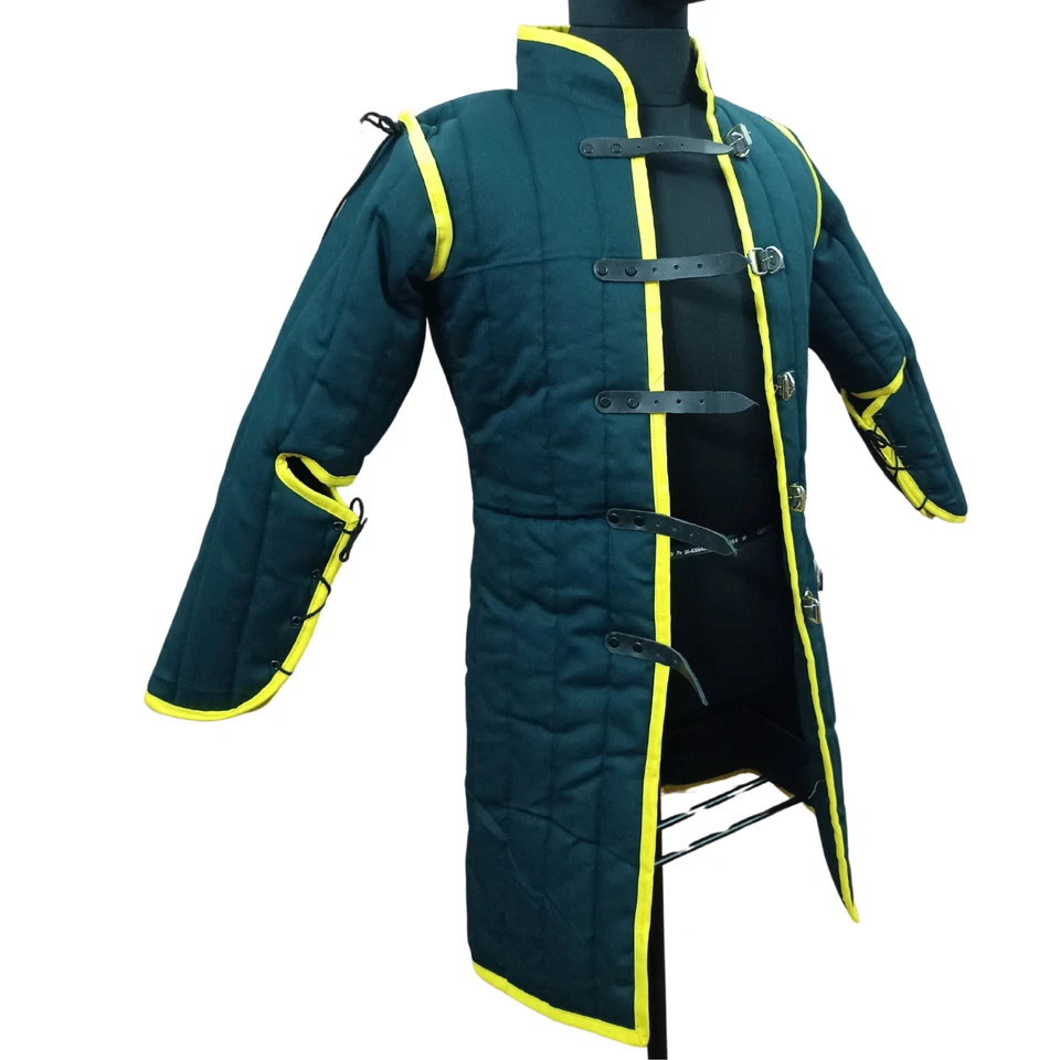 Medieval Padded Gambeson LARP Cosplay Jacket - Cotton Viking Historical Cosplay - Image 3 of 3