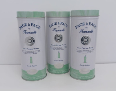 Faconnable Face a Face Pour Femme Eau de Toilette 3 Botellas x 100 ML Spray