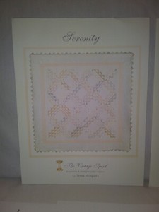 Serenity #134 Quilt Pattern The Vintage Spool Verna Mosquera Uncut