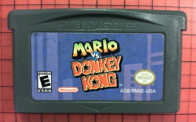 Mario vs. Donkey Kong (Nintendo Game Boy Advance, 2004) (AGB-BM5E-USA)