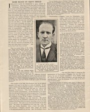 1927 Ireland Kevin O'Higgins Irish Vice President Assassination - 1-Page Article