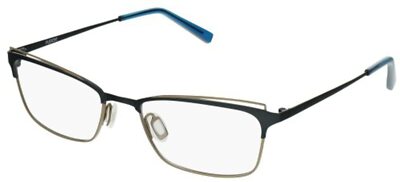 NEW FLEXON W3102 325 Teal Flexible Titanium Eyeglasses 53/18/140