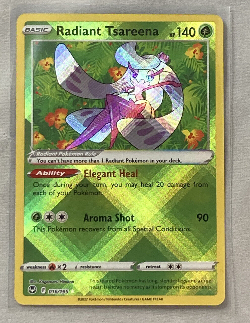 Radiant Alakazam/Radiant Jirachi/Radiant Tsareena - Silver Tempest 3 Card  Lot - 059/195-120/195