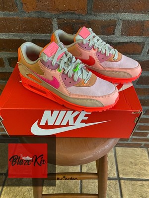 nike air max 90 platinum crimson bright purple