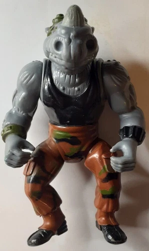 Playmates TMNT 1988 Rocksteady Figure Only