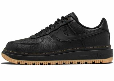 Nike Air Force 1 Luxe 'Black Gum' Men's Shoes Sneakers DB4109-001 | eBay