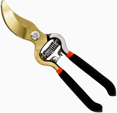 GARDEN GURU Indestructible Titanium Garden Clippers - Professional Bypass Hand P