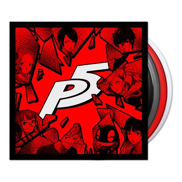 Persona 5 Essential Edition Vinyl Record Soundtrack 4 LP Box SET