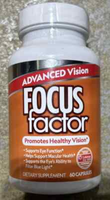 Focus Factor Advanced Vision 60 Capsules  exp. 05/2025